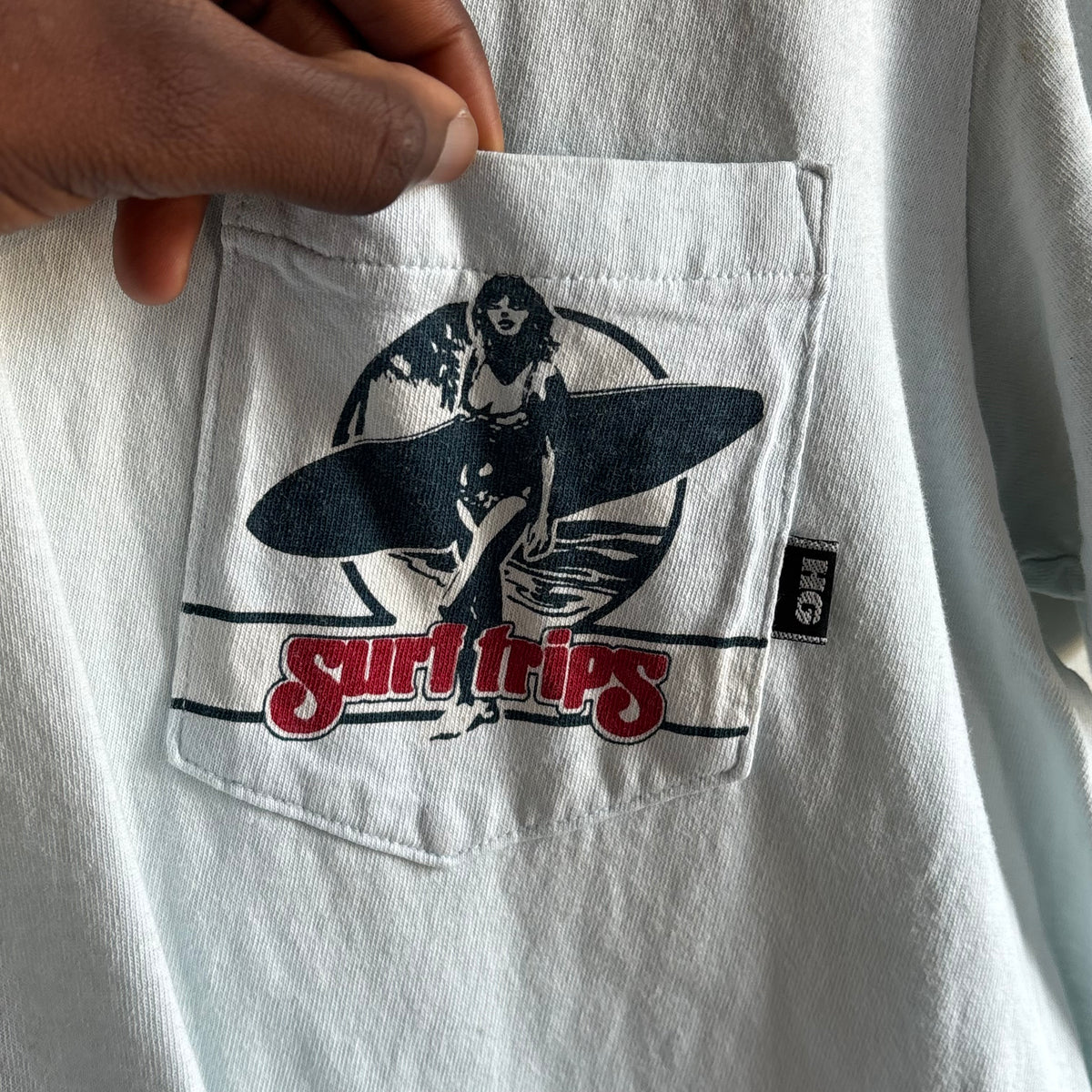 Vintage 90s Hysteric glamour Bandit Pocket T-Shirt