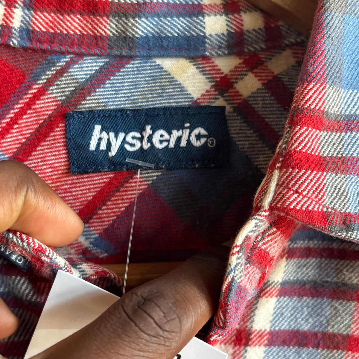 Hysteric Glamour Plaid Flannel Shirt